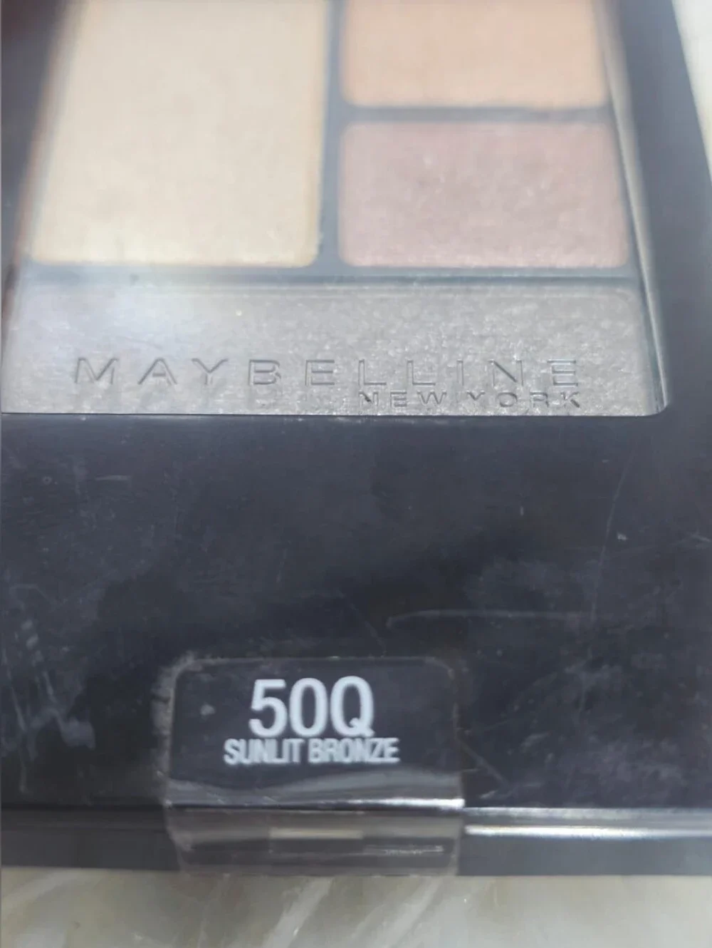 Maybelline New York Expert Wear Eyeshadow Quad 50Q Sunlit Bronze